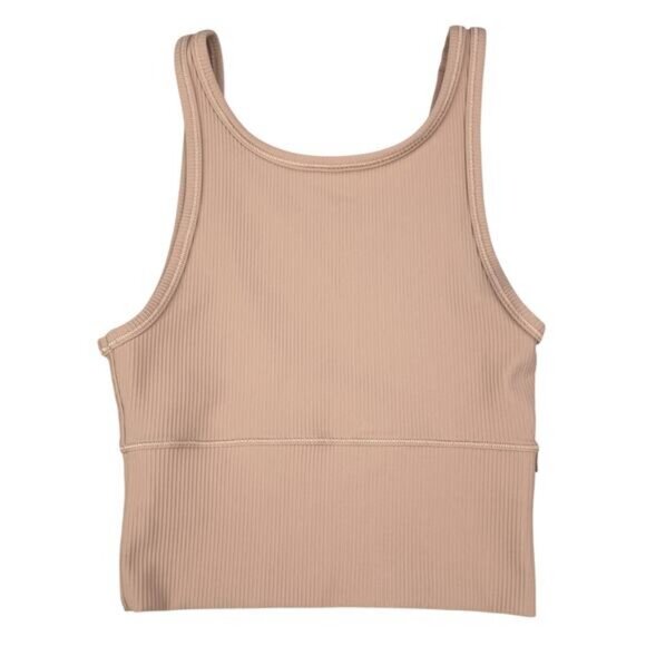 LULULEMON Power Pivot Tank Ribbed Tank Top Size 0 Pink Clay - Picture 4 of 6